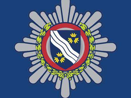 Badge On Navy