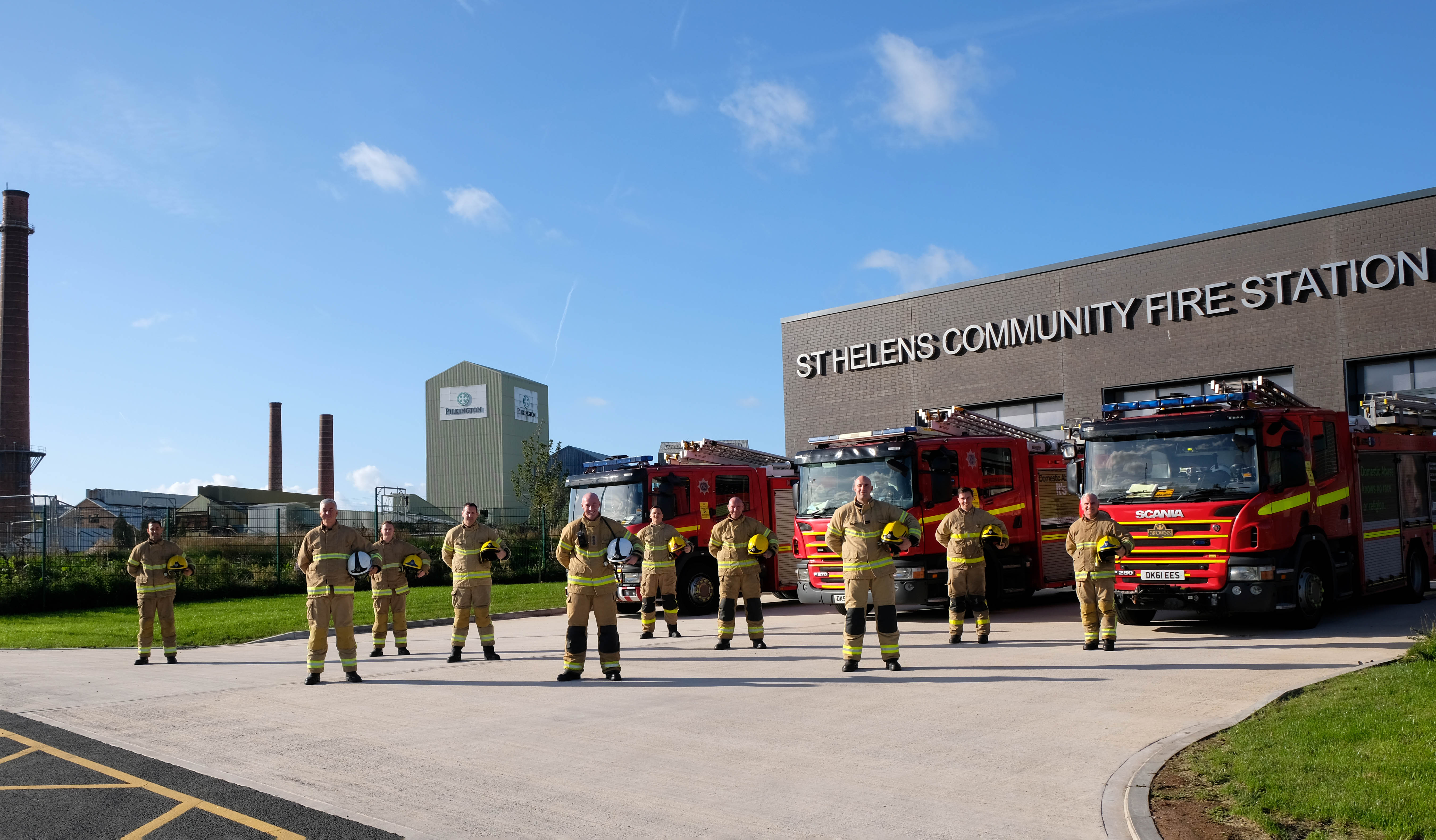 Official opening of St Helens Community Fire Station Merseyside Fire