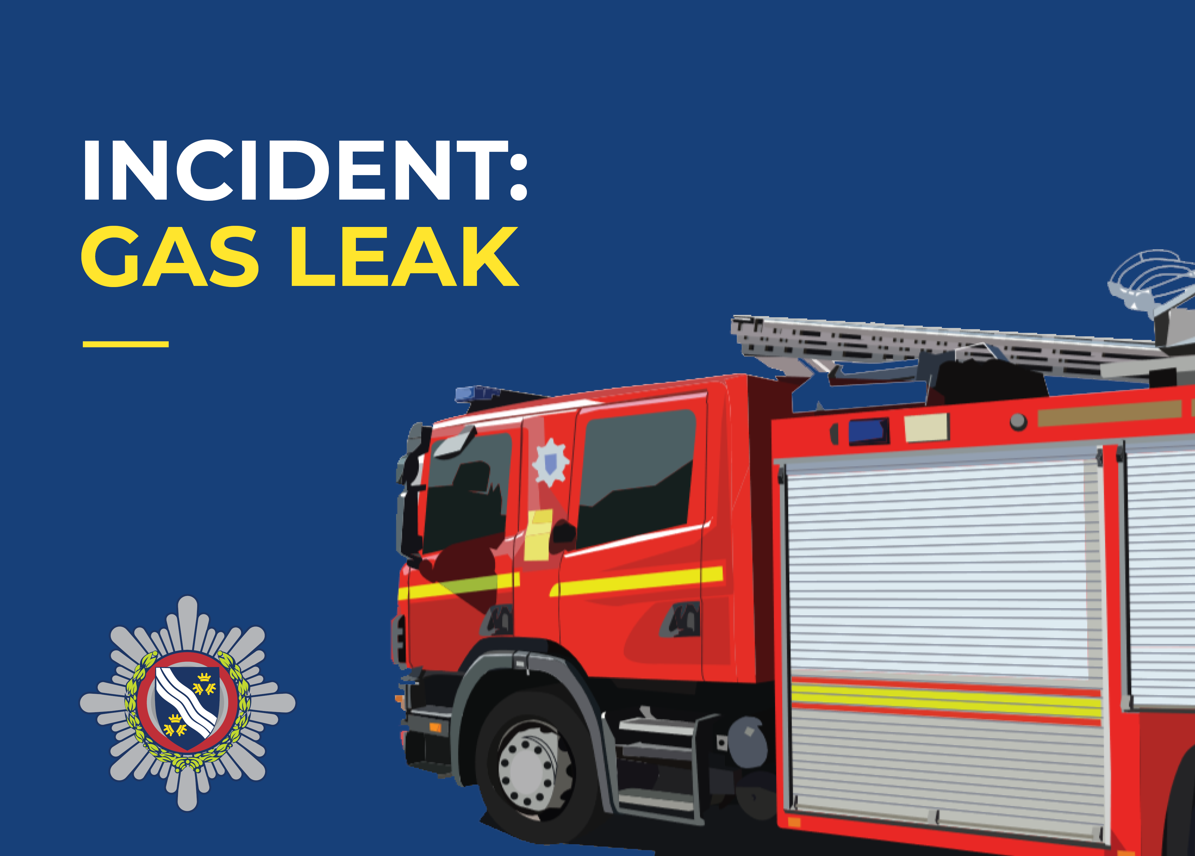 Gas leak evacuation, Liverpool L6 Merseyside Fire & Rescue Service