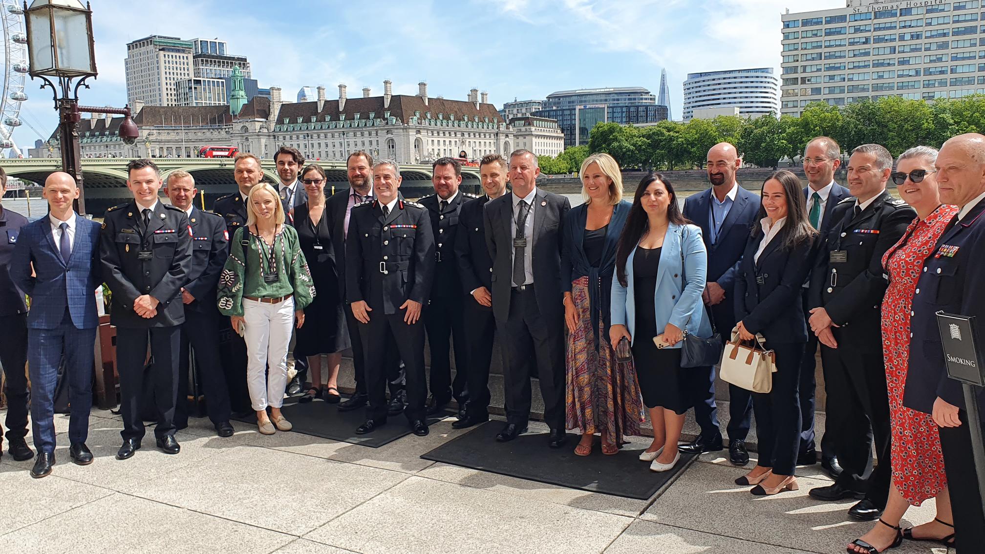Ukrainian delegation London July 2022