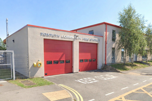A photo of the outside of Toxteth Community Fire Station